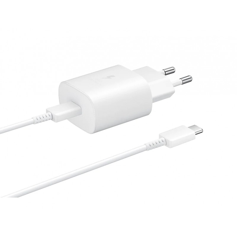 Samsung Super Fast Travel Charger, 25W, USB-C, White, EP-TA800XWEGWW