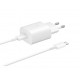 Samsung Super Fast Travel Charger, 25W, USB-C, White, EP-TA800XWEGWW