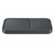Samsung Super Fast Wireless Charger Duo (w TA), Dark Gray, EP-P5400TBEGEU