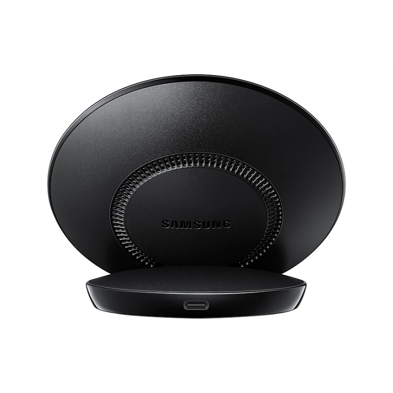 Samsung Wireless Charger Stand, Fast Charge, USB-C, Black, EP-N5105TBEGWW