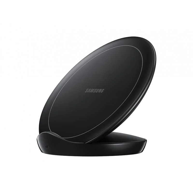Samsung Wireless Charger Stand, Fast Charge, USB-C, Black, EP-N5105TBEGWW