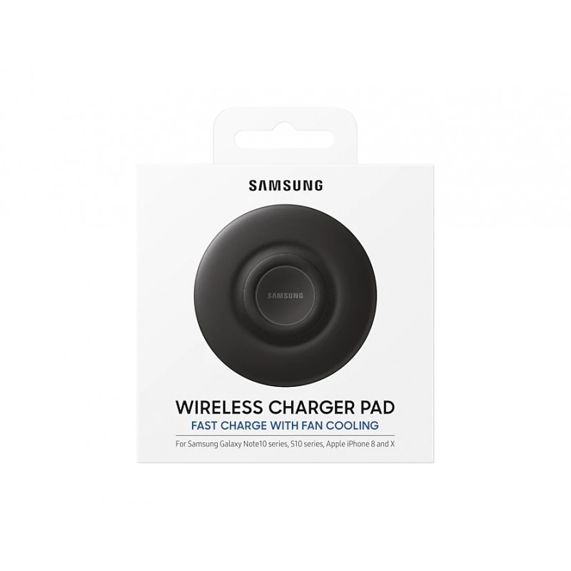Samsung Wireless Charger Stand, Fast Charge, USB-C, Black, EP-N5105TBEGWW