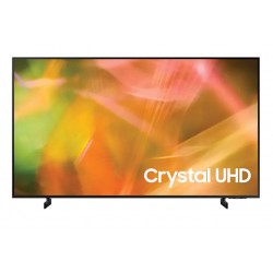 Samsung 43" 43AU8072 4K UHD LED TV, SMART, Crystal Processor 4K, 2200 PQI, HDR 10+, Mega Contrast, Dolby Digital Plus , 4xHDMI, 2xUSB, WiFi, Bluetooth 4.2, Tizen, Dark Gray