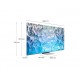Samsung QE85QN900B, 85  8K QLED/UHD SmartTV, HDR10+, DVB-T2/C/S2 x 2, WiFi6, LAN, Bluetooth 5.2, 4x HDMI, 3x USB, QE85QN900BTXXH