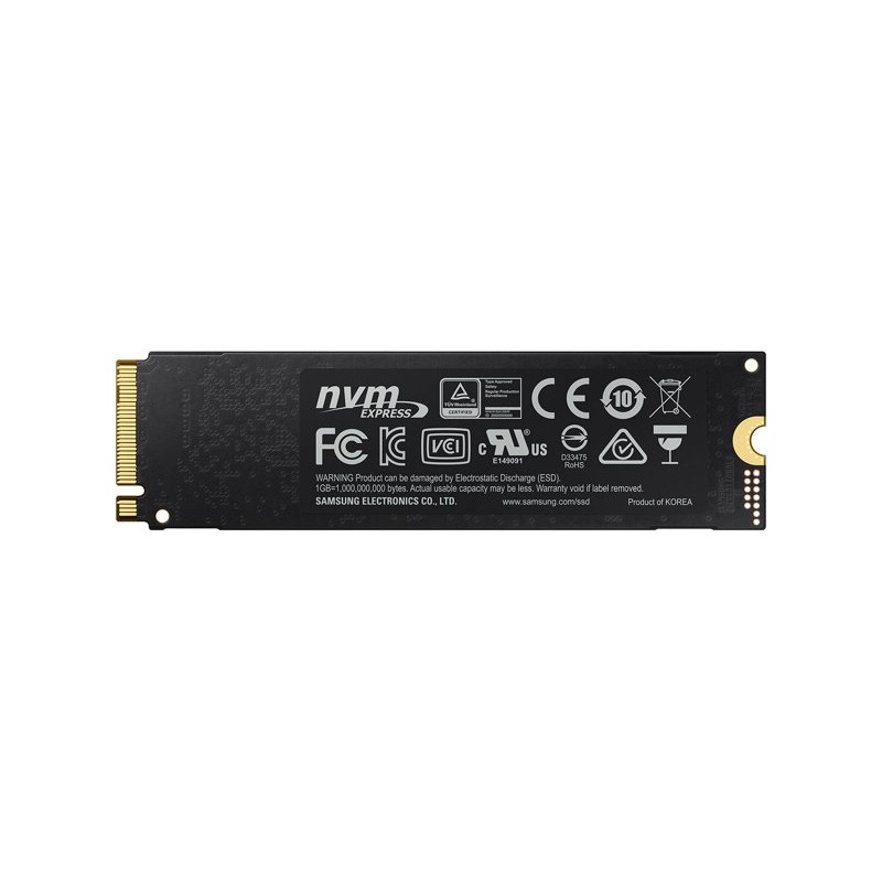 Samsung SSD 970 PRO 1024GB M.2, PCIe Gen 3.0 x4 NVMe 1.3, V-NAND 2-bit MLC, Phoenix Controller, 256-bit Encryption, Read 3500 MB/s Write