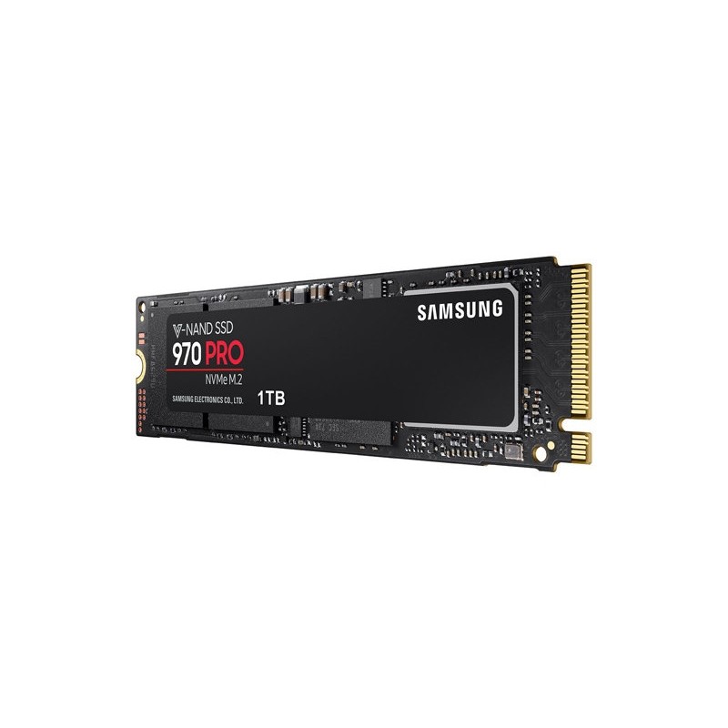 Samsung SSD 970 PRO 1024GB M.2, PCIe Gen 3.0 x4 NVMe 1.3, V-NAND 2-bit MLC, Phoenix Controller, 256-bit Encryption, Read 3500 MB/s Write