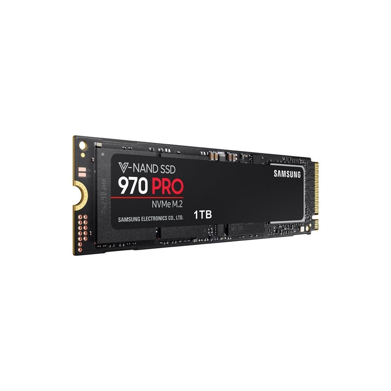 Samsung SSD 970 PRO 1024GB M.2, PCIe Gen 3.0 x4 NVMe 1.3, V-NAND 2-bit MLC, Phoenix Controller, 256-bit Encryption, Read 3500 MB/s Write