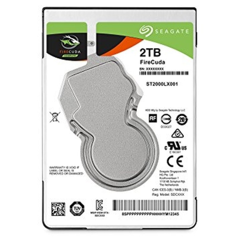 Seagate FireCuda 2TB 5400rpm 128MB SATA3 7mm  HYBRID  2,5, ST2000LX001