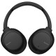 Sony Headset WH-CH710N, Bluetooth/NFC, Artificial Intelligence Noise Cancelling, Google/Siri voice assistant, black, WHCH710NB.CE7