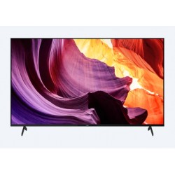 Sony KD-65X81K 65" 4K HDR TV BRAVIA , Direct LED, Processor X1, Triluminos PRO, Motionflow XR 400Hz, X-Balanced Speaker, Dolby Atmos, DVB-C / DVB-T/T2 / DVB-S/S2, USB, Android TV, Google TV, Voice search, Black