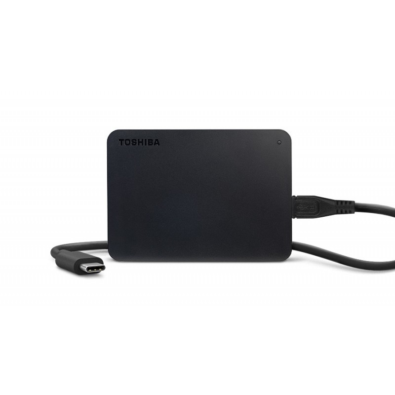 Toshiba ext. Canvio Basics USB-C - 2.5 - 4TB - black, HDTB440EKCCA