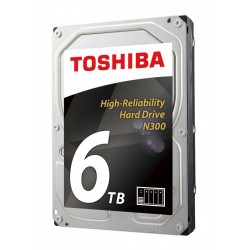 Toshiba N300 NAS - High-Reliability Hard Drive 6TB BULK