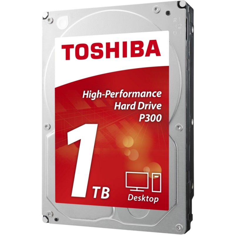 Toshiba P300 - High-Performance Hard Drive 1TB (7200rpm/64MB), BULK, HDKPC32ZKA01S