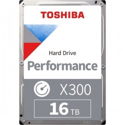 Toshiba X300 - High-Performance Hard Drive 16TB (7200rpm/512MB),BULK