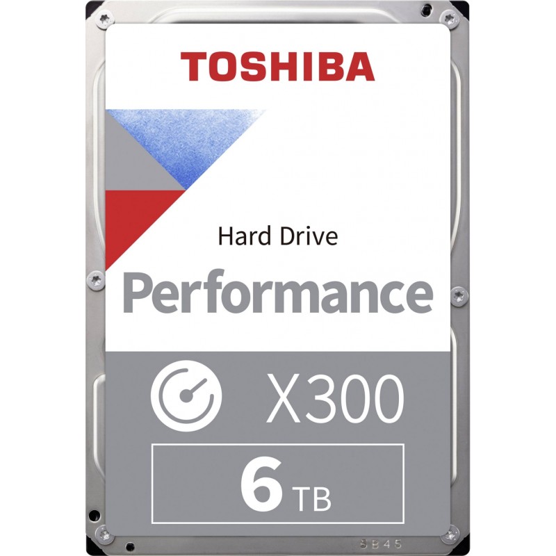 Toshiba X300 - High-Performance Hard Drive 6TB (7200rpm/256), BULK, HDWR160UZSVA