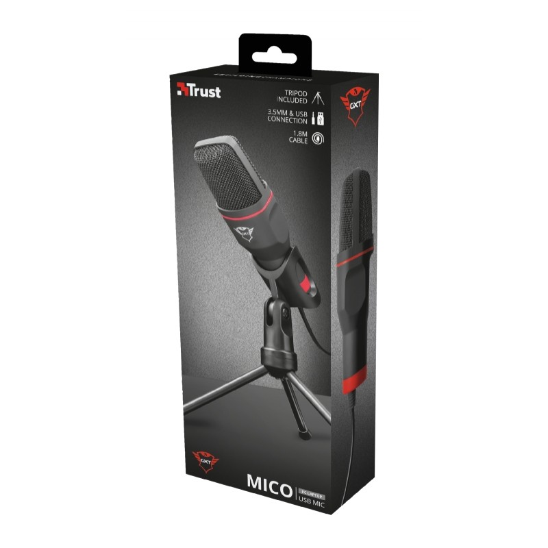 TRUST GXT 212 Mico USB Microphone v2, 23791