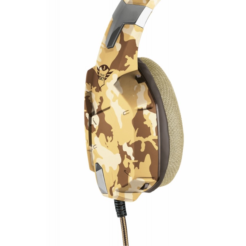 TRUST GXT 322D Carus Gaming Headset - desert camo, 22125