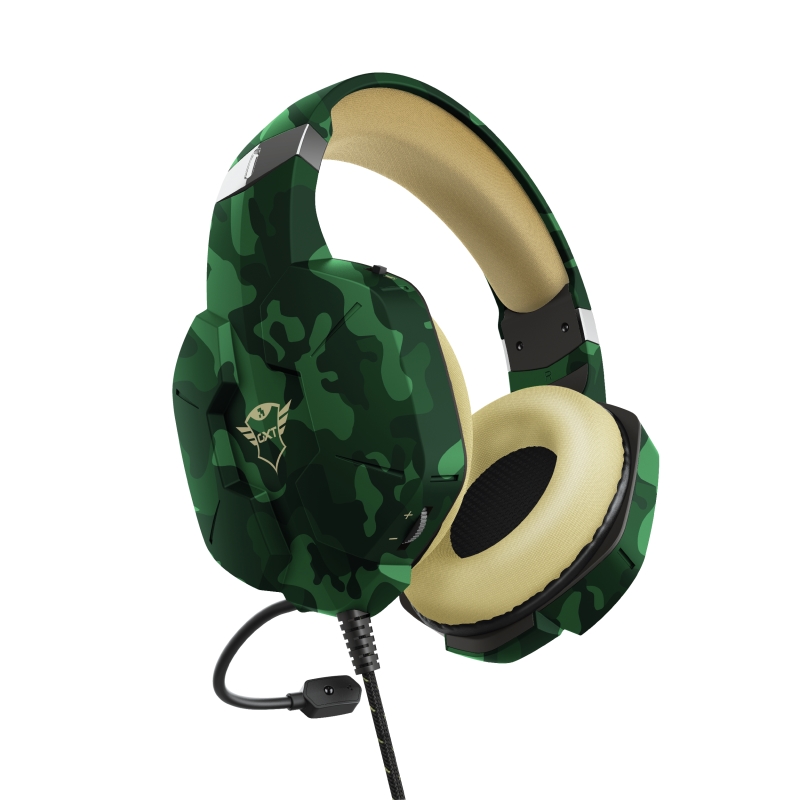 TRUST GXT 323C Carus Gaming Headset Jungle Camo, 24319