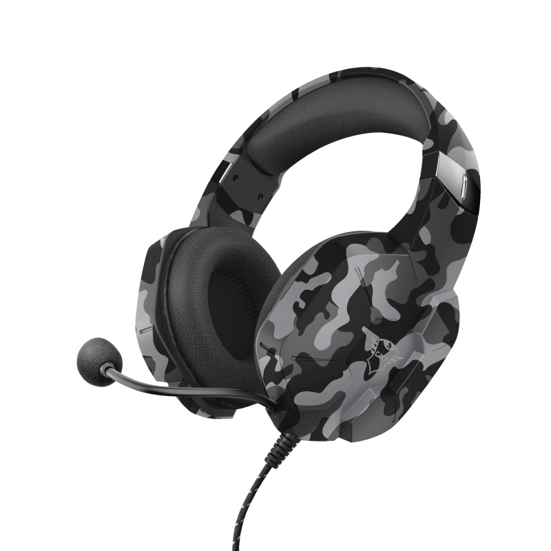 TRUST GXT 323K Carus Gaming Headset Black Camo, 24320