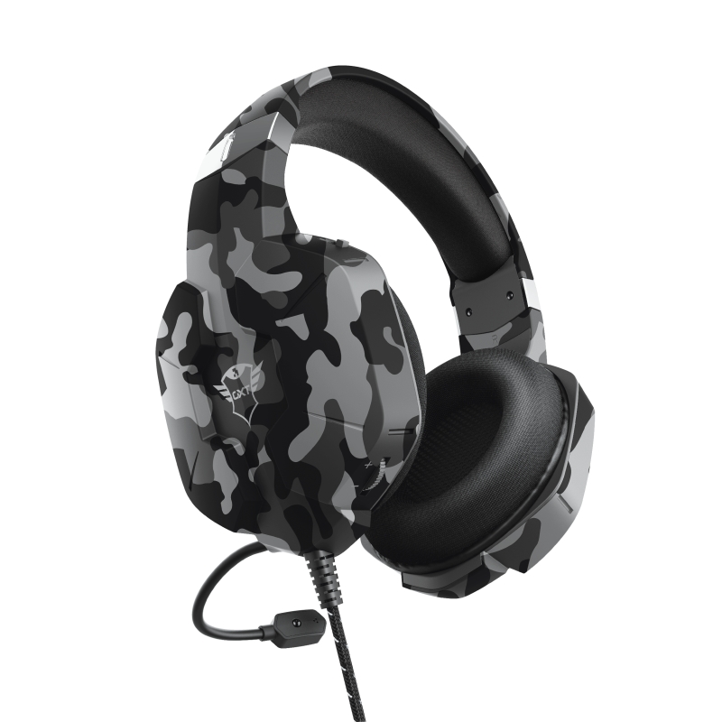 TRUST GXT 323K Carus Gaming Headset Black Camo, 24320