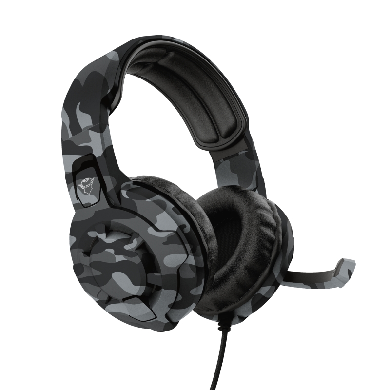TRUST GXT 411K Radius Gaming Headset Black Camo, 24360