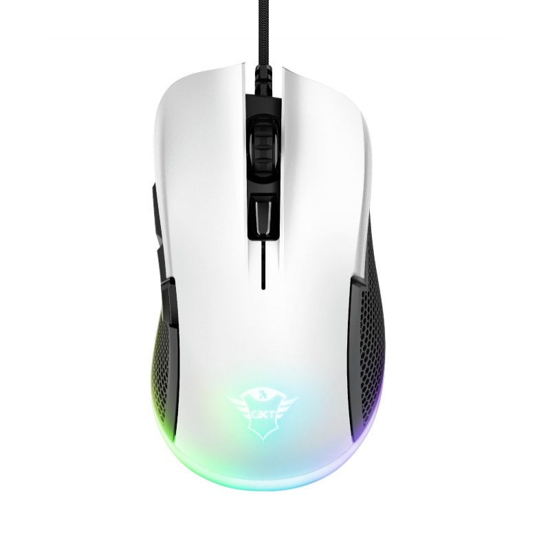 TRUST GXT 922 Ybar RGB Gaming Mouse White, 24485