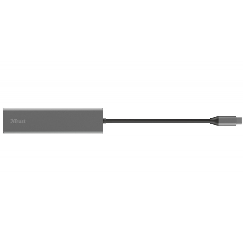 TRUST Halyx Fast USB-C Hub & Card Reader, 24191