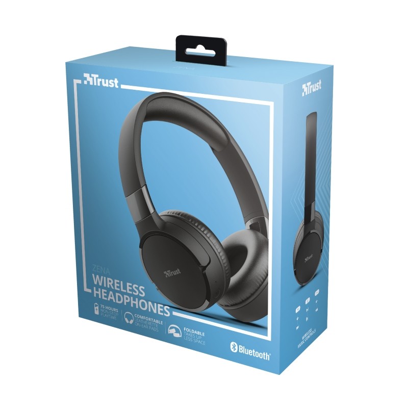 TRUST Zena Bluetooth Wireless Headphones, 24069
