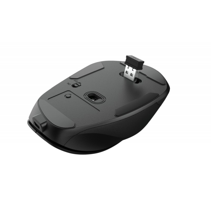 TRUST Fyda Wireless Ergonomic Rechargeable Mouse, 23804