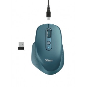 TRUST Ozaa Wireless Rechargeable Mouse Blue