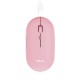 TRUST Puck Wireless & BT Rechargeable Mouse Pink, 24125