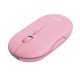 TRUST Puck Wireless & BT Rechargeable Mouse Pink, 24125