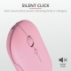 TRUST Puck Wireless & BT Rechargeable Mouse Pink, 24125