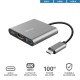 TRUST Dalyx 3-IN-1 USB-C Adapter, 23772