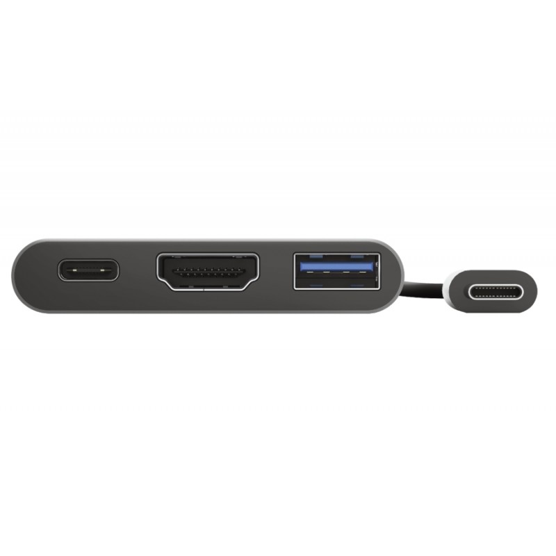 TRUST Dalyx 3-IN-1 USB-C Adapter, 23772