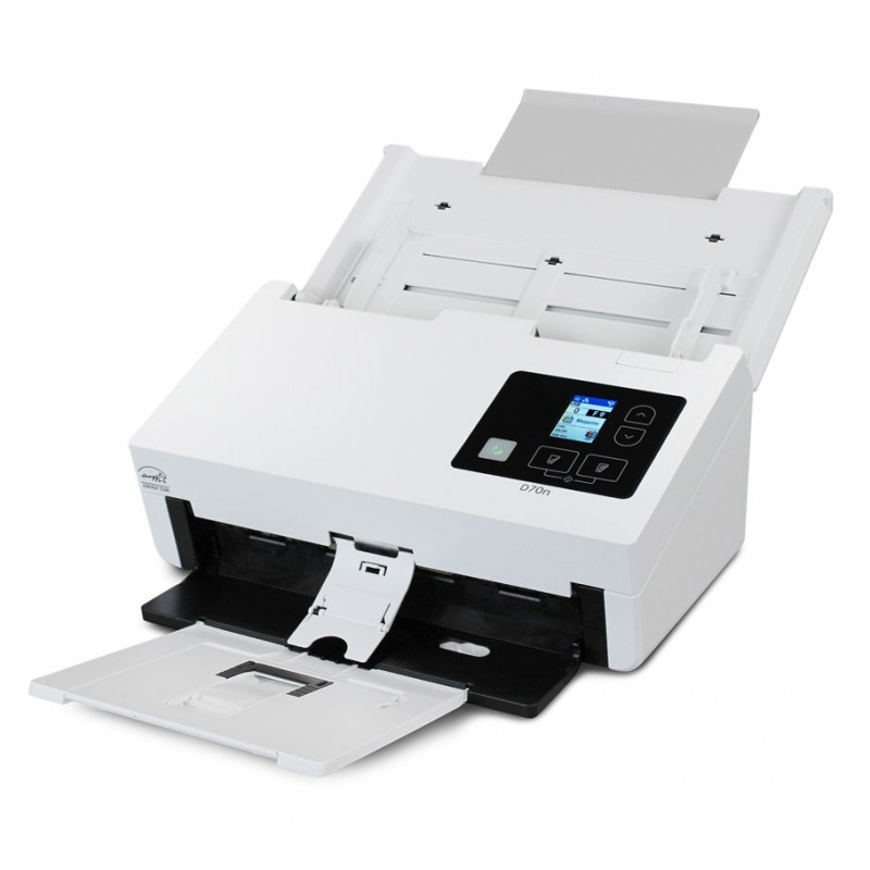 Xerox D70n workgroup scanner with Ethernet (network) and USB 3.1 connection. 100 sheet DADF, 100N03676