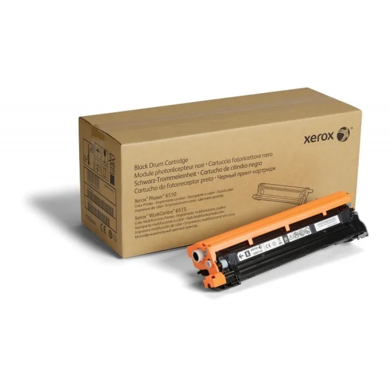 Xerox Black Drum Cartridge (48K pages) for Phaser 6510/WorkCentre 6515, 108R01420
