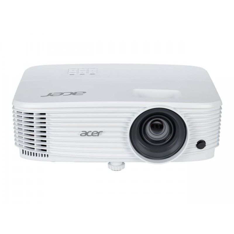 ACER P1357Wi projector DLP WXGA 1280x800 16:10 4500 ANSI Lumen 20.000:1 31DB 2xHDMI VGA RCA USB A wireless projection white, MR.JUP11.001