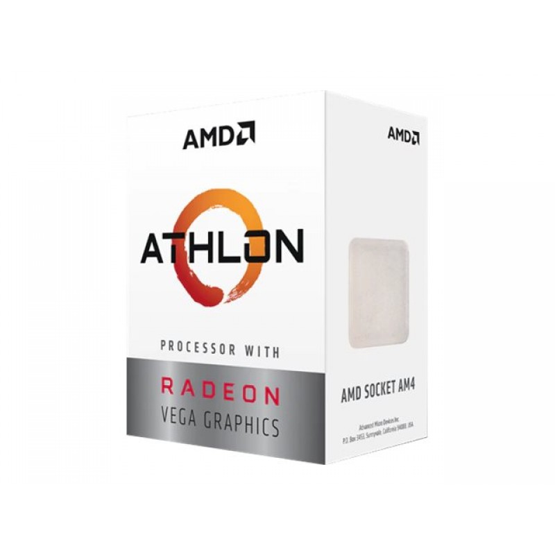AMD Athlon 3000G 3.5GHz 2Core 5MB 35W MPK, YD3000C6FHMPK