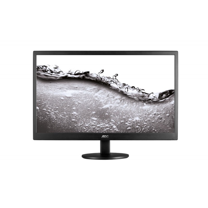 AOC 19.5"LED 1600x900 16:9 200cd 20M:1 5ms VGA x1 Black 3 years, E2070SWN