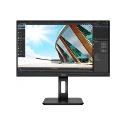AOC Q24P2Q 23.8inch 2560x1440 QHD IPS 250cd/m2 1000:1 4ms HDMI VGA DisplayPort Speakers