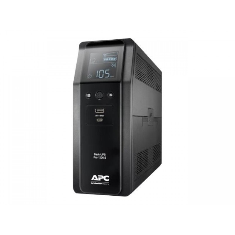ABack UPS Pro BR 1200VA Sinewave 8 Outlets AVR LCD interface-BR1200SI