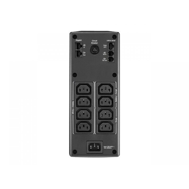 ABack UPS Pro BR 1600VA 8 Outlets AVR LCD Interface-BR1600MI