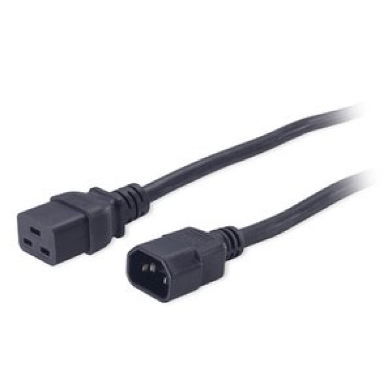 Power Cord, 10A, 100-230V, C14 to C19, 2.0 m-AP9878