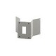 AXIS T95A64 Corner Bracket ; Corner bracket for AXIS T95A00 and T95A10 dome housing. Requires AXIS T95A61 Wall bracket.-5010-641