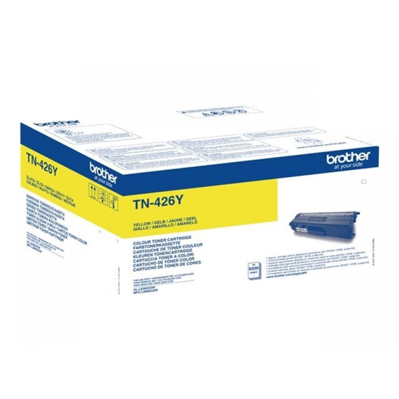 BROTHER TN426Y Toner Cartridge Yellow Super High Capacity 6.500 pages-TN426Y