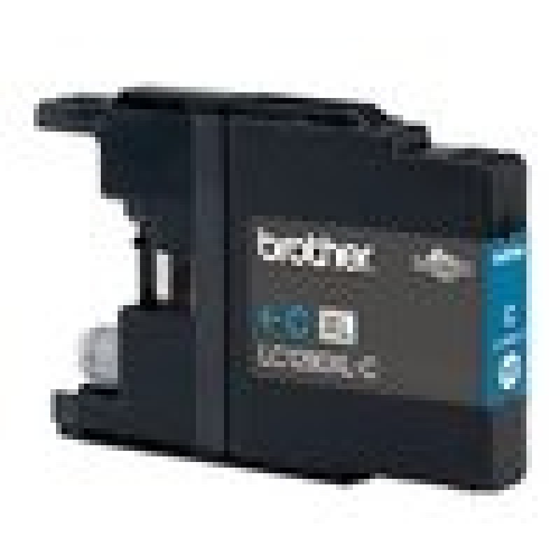 Cyan Ink Catridge BROTHER (1200 A4 pages) for MFCJ6910DW - супер голям капацитет-LC1280XLC