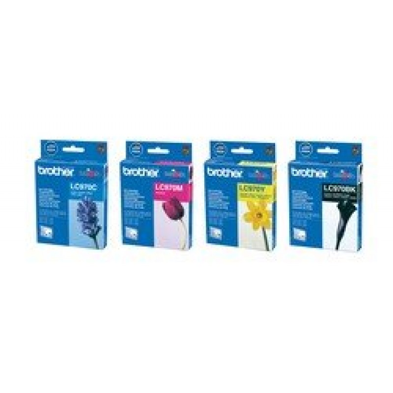 Cyan Ink Catridge BROTHER (300 A4 pages at 5% coverage), DCP135C, DCP150C, MFC235C, MFC260C-LC970C