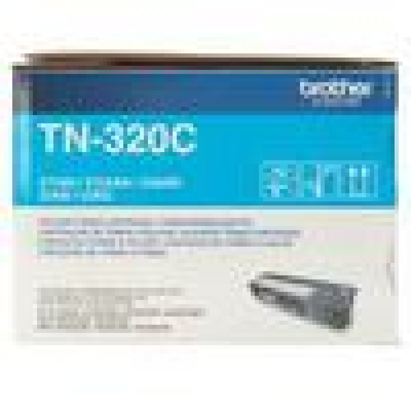 Cyan Toner Cartridge BROTHER (Approx. 1,500 pages declared in accordance with ISO/IEC19798)-TN320C