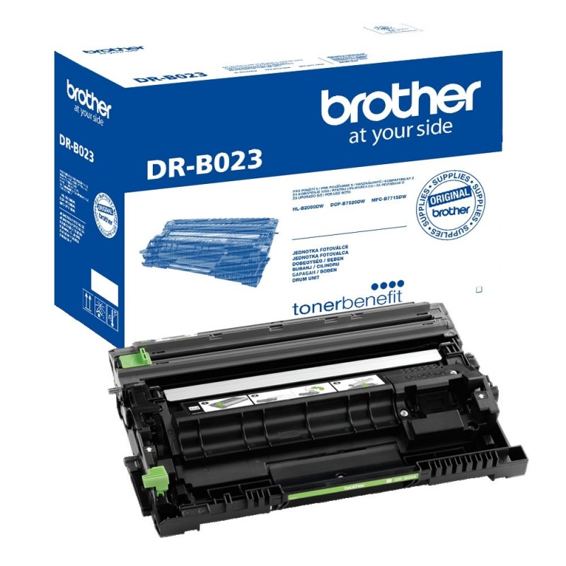 Drum Unit BROTHER DR-B023 for DCP-B7520DW / HL-B2080DW / MFC-B7715DW,  (12 000 pages @ 5%)-DRB023